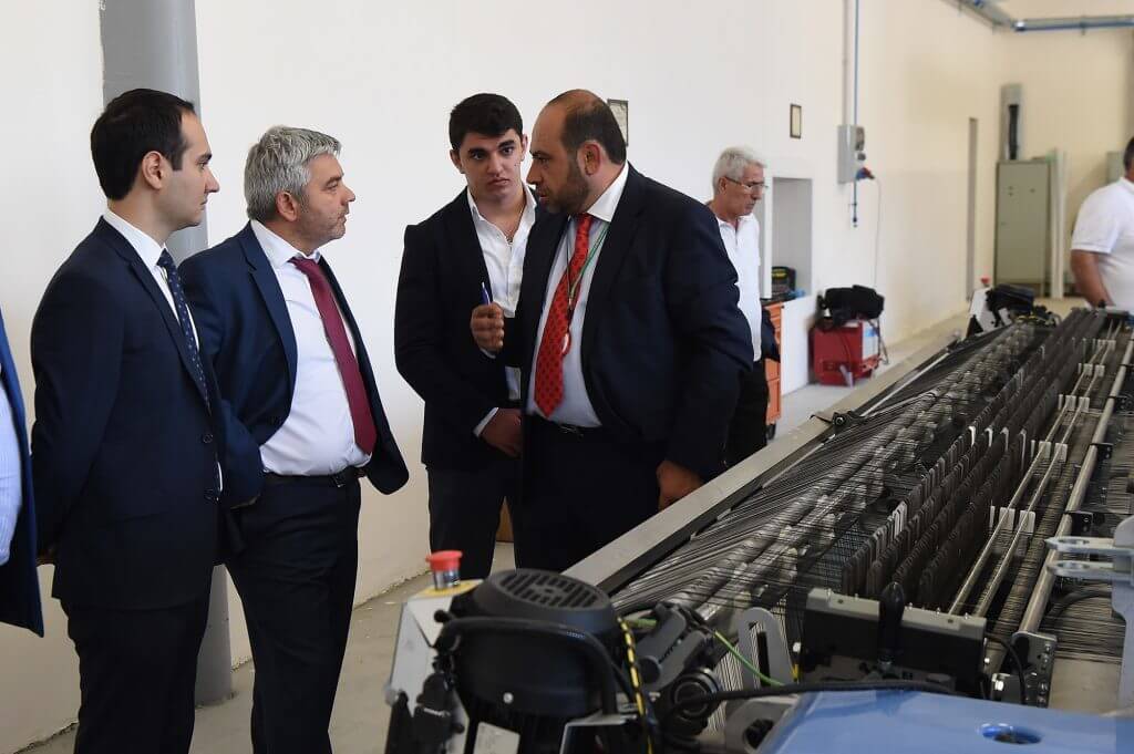 В Ванадзоре открыт цех по производству противоградных сетей