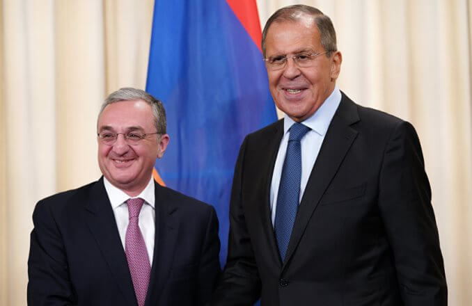Запланирована встреча глав МИД Армении и России