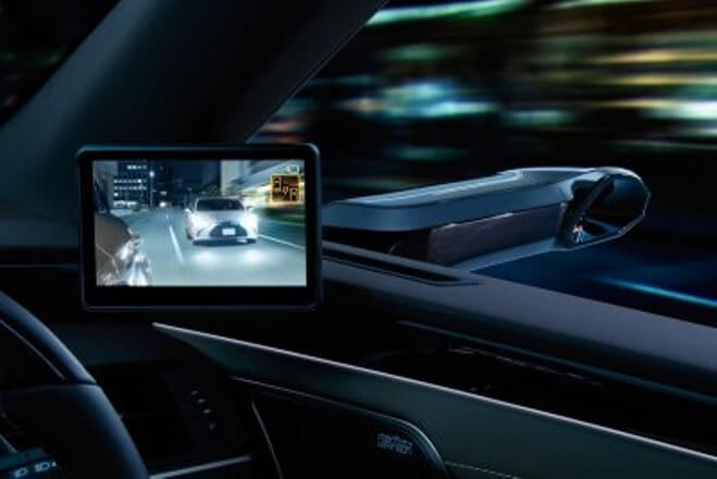 Lexus начал продажи седана ES с камерами вместо зеркал