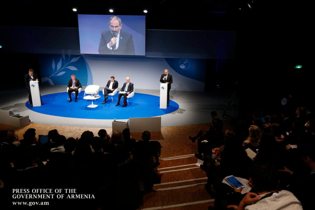 Одним из уроков войны была формулировка права народов на самоопределение в 14 пунктах Вудро Вильсона: выступление Никола Пашиняна на Парижском форуме мира