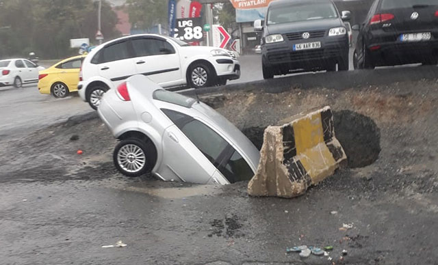 Стамбул ушел под воду