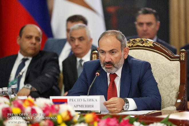 Никол Пашинян в Кыргызстане принял участие в очередном заседании Евразийского межправительственного совета