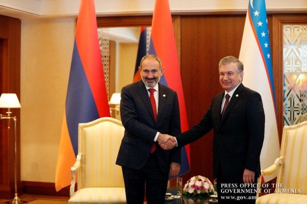 Армения и Узбекистан договорились об организации взаимных обменов на межправительственном уровне