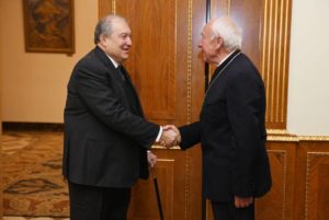 Президент Саркисян высоко оценил гуманитарные программы немецкого Красного Креста в Армении