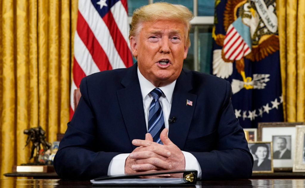 США вводят запрет на въезд из Европы из-за коронавируса