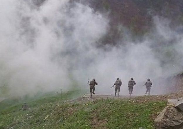 Учения в армии: Военнослужащие отлично справились с поставленными задачами