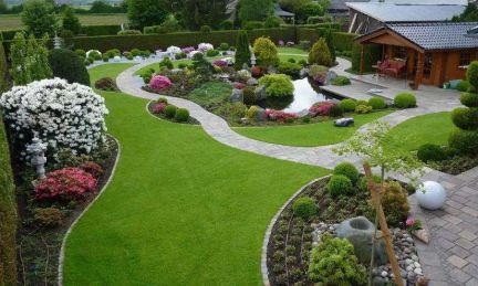 Виды работ по ландшафтному дизайну