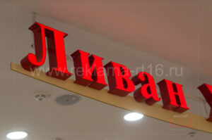 Этапы изготовления вывесок