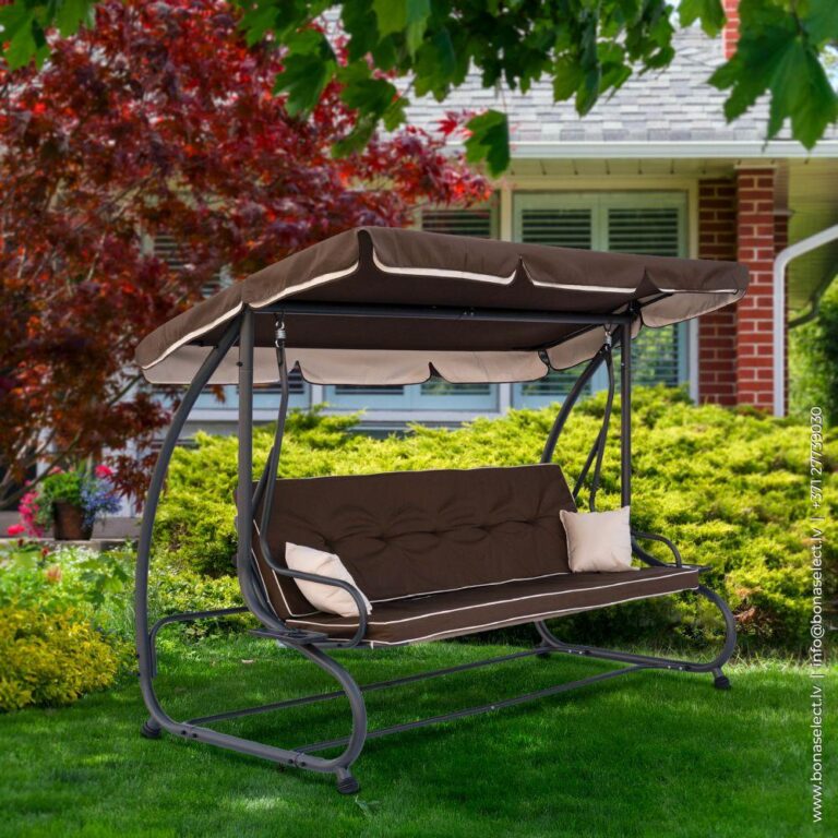 Выбор удобной садовой качели