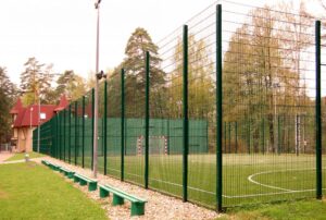 Ограждения для спортивных площадок: разновидности, как изготавливают