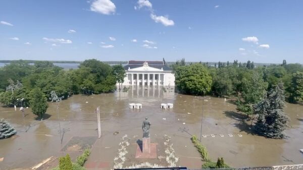 Сальдо рассказал о сильном понижении уровня воды в Каховском водохранилище