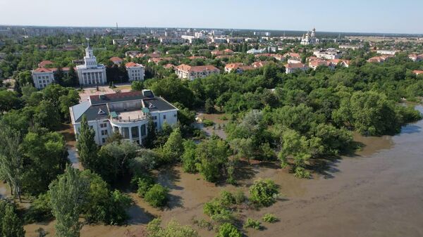 Сальдо рассказал о сильном понижении уровня воды в Каховском водохранилище