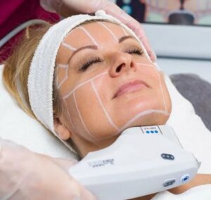 Применение альтера-терапии в области вокруг глаз