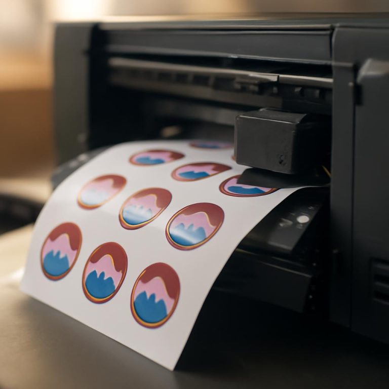Цифровая vs офсетная печать стикеров: как выбрать для малого тиража